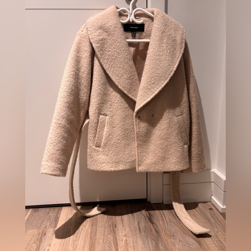Vero Moda Tan Teddy Jacket